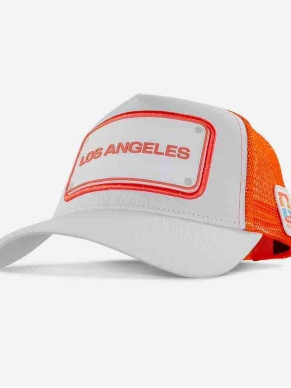 NEW Orange and White 'Los Angeles' Trucker Hat Fifa World Cup
